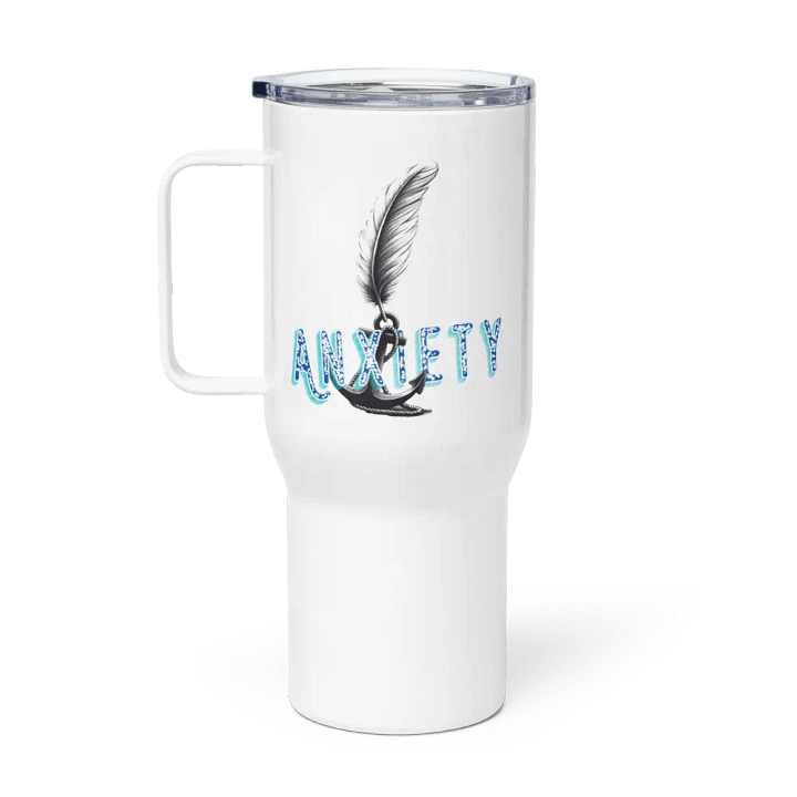 Anxiety Travel Mug with a Handle product image (1)