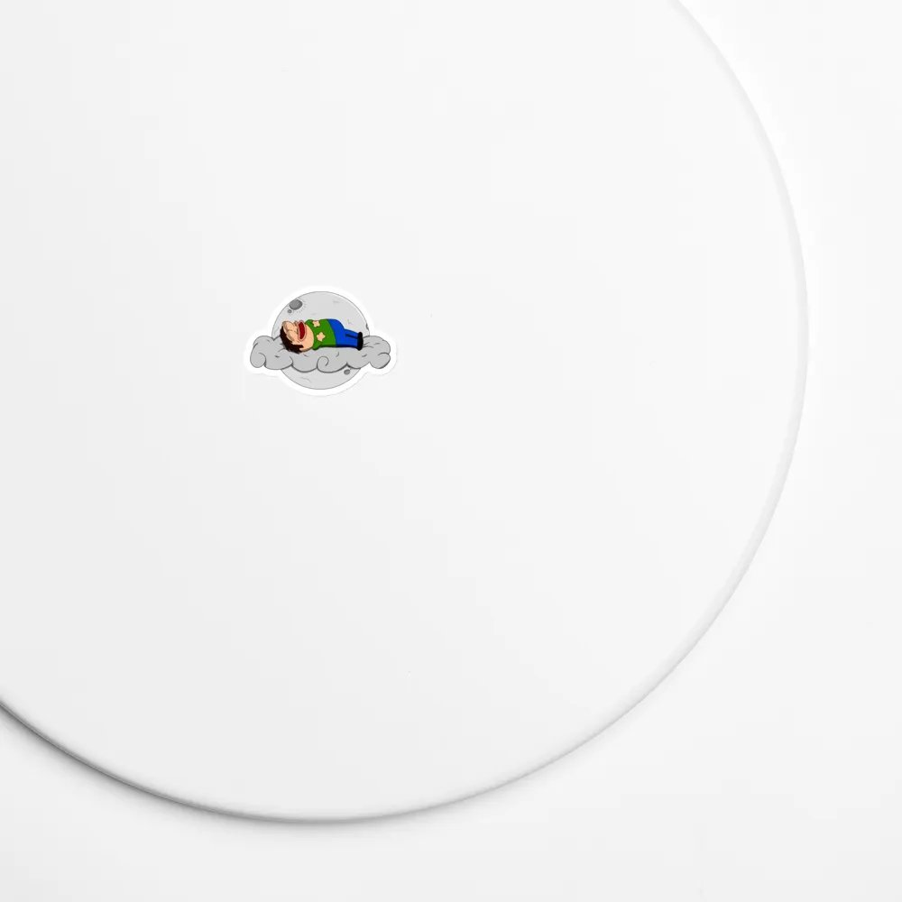 Mijo on Clouds Die-Cut Magnet product image (7)