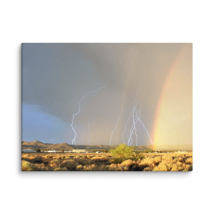 Canvas Print - Rainbow Lightning product image (1)