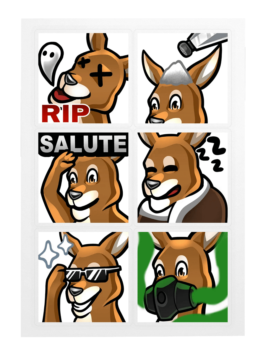 Emote Sticker Pack 4 product image (3)