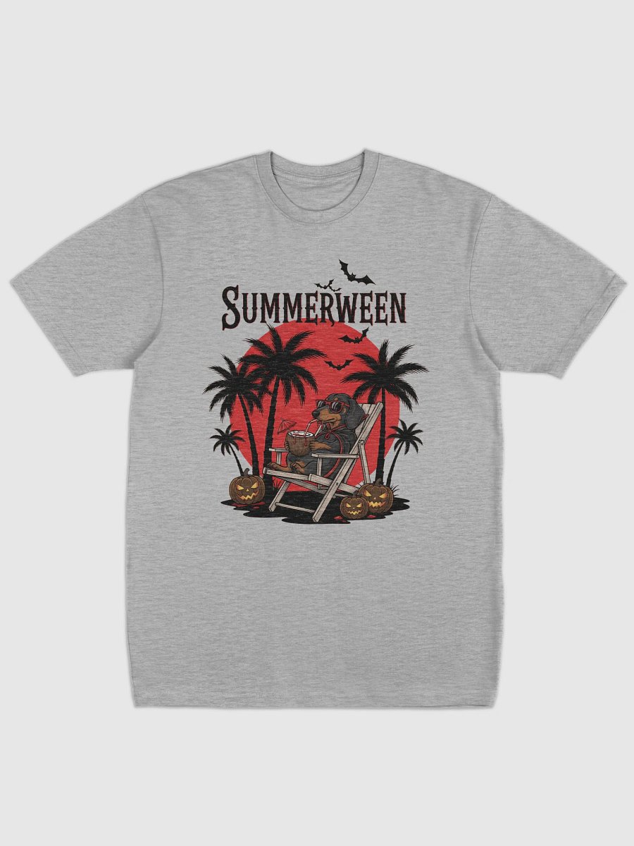 Summerween Vampire Dachshund T-Shirt product image (6)