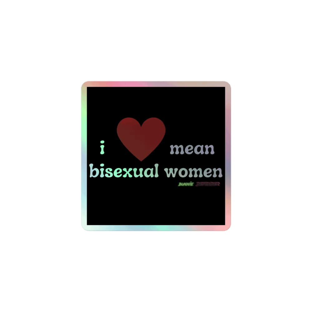 Mean Bi Holo Sticker (1) product image (1)