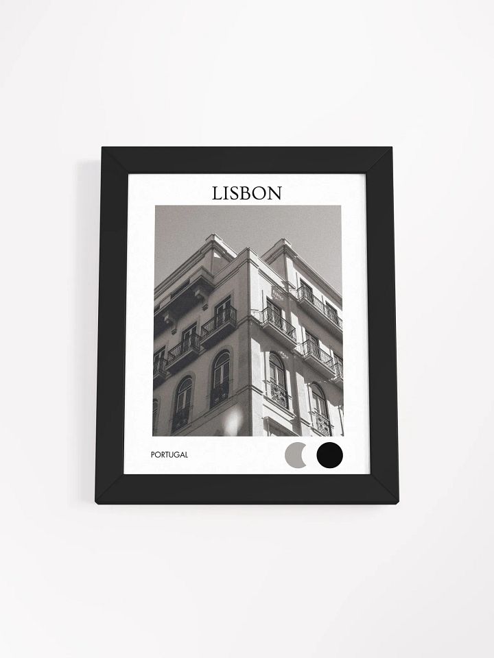 Buildings of Lisbon I - Framed product image (1)