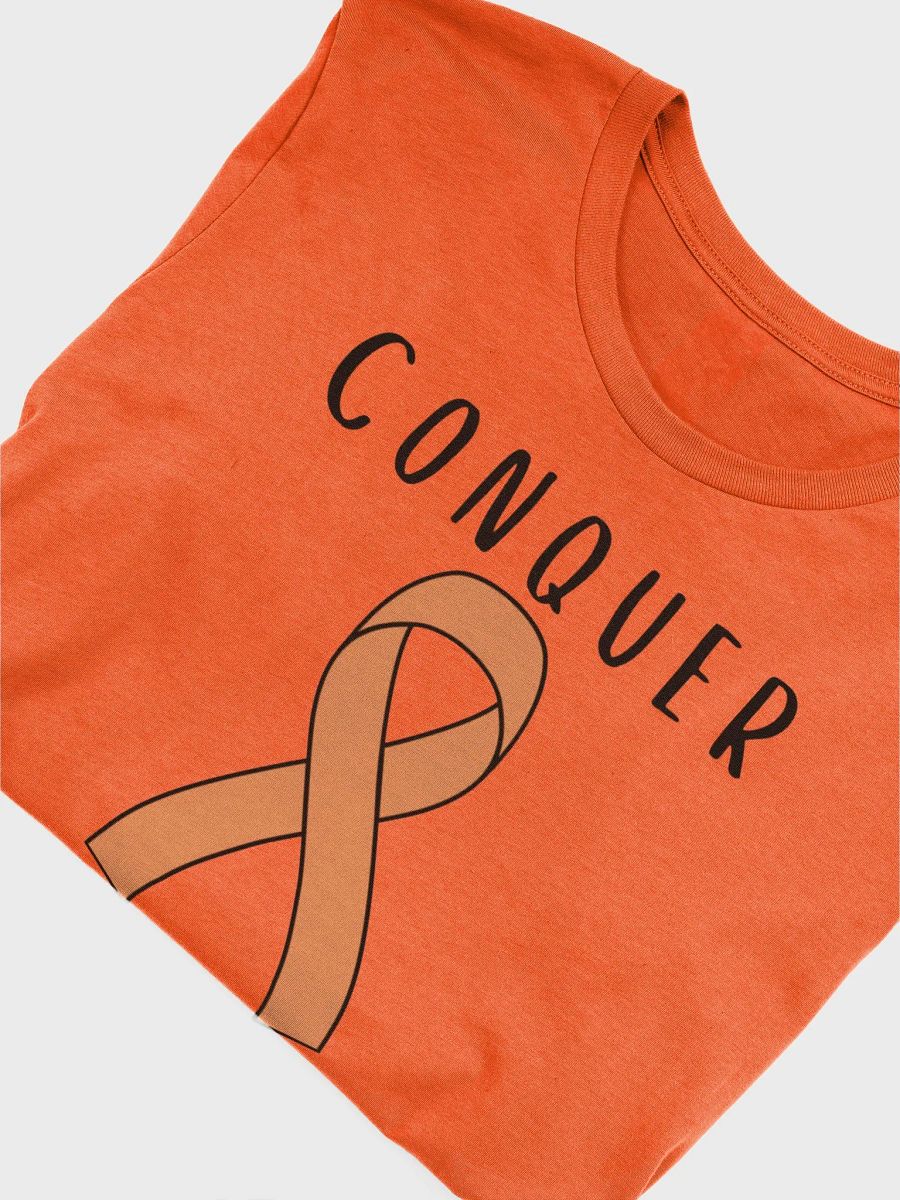 LIMITED EDITION- Classic Conquer CRPS Do Not Touch RIGHT Arm 'Supersoft' Orange T-Shirt product image (5)