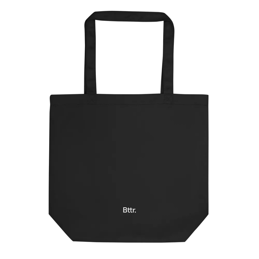 Bttr Tote Black and White product image (8)