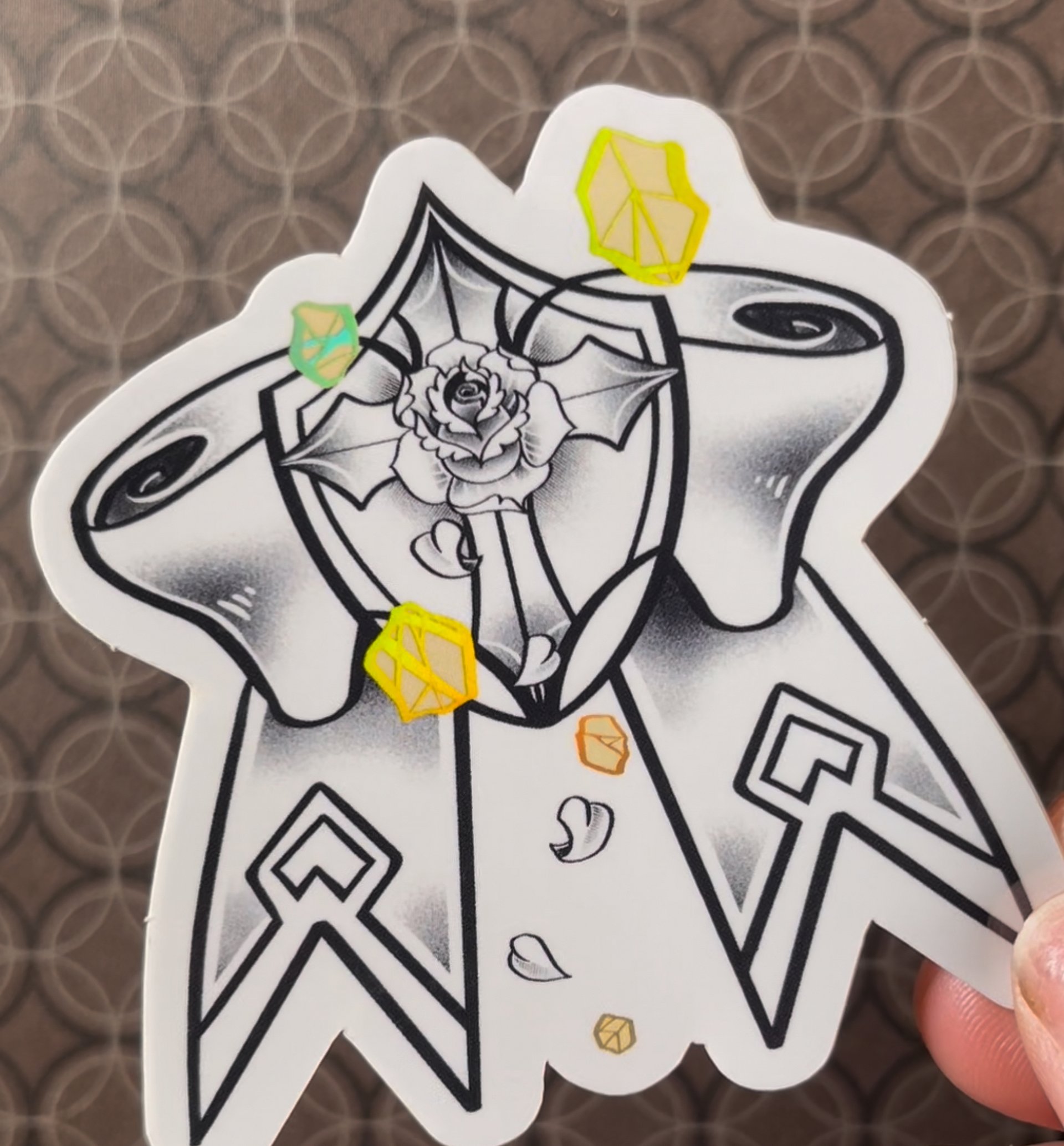 Noelle Holo Vinyl Sticker product image (3)