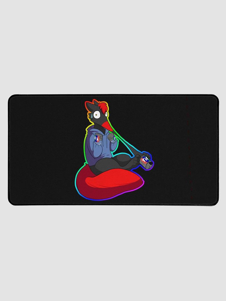 Peanut Butter Stretch Desk Mat 15.5