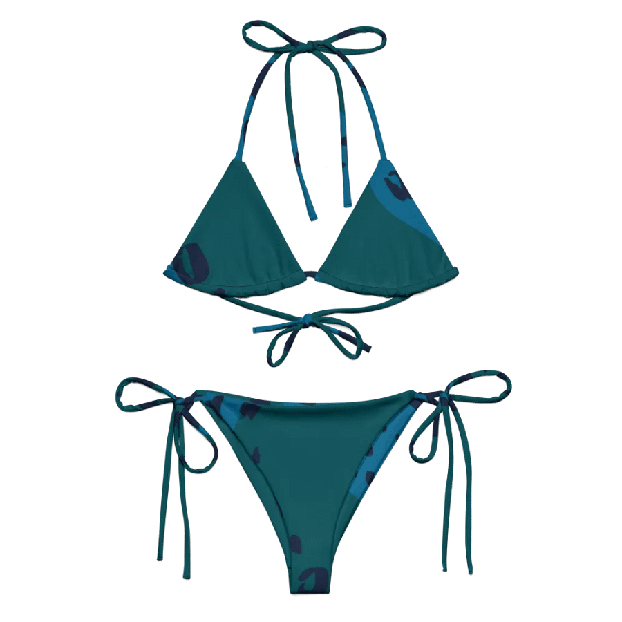Oceanic Leopard All-Over Bikini Set product image (4)