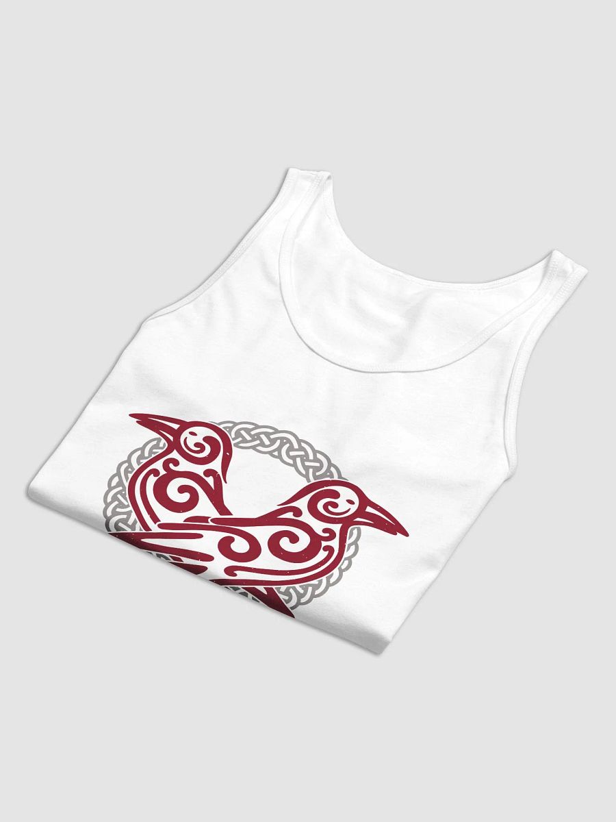 Burgundy Odin's Ravens Men's Tank Top product image (6)