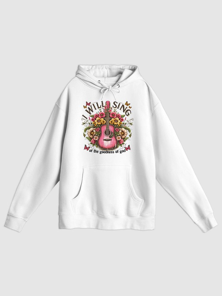 I Will Sing of the Goodness of God Guitar Hoodie product image (2)