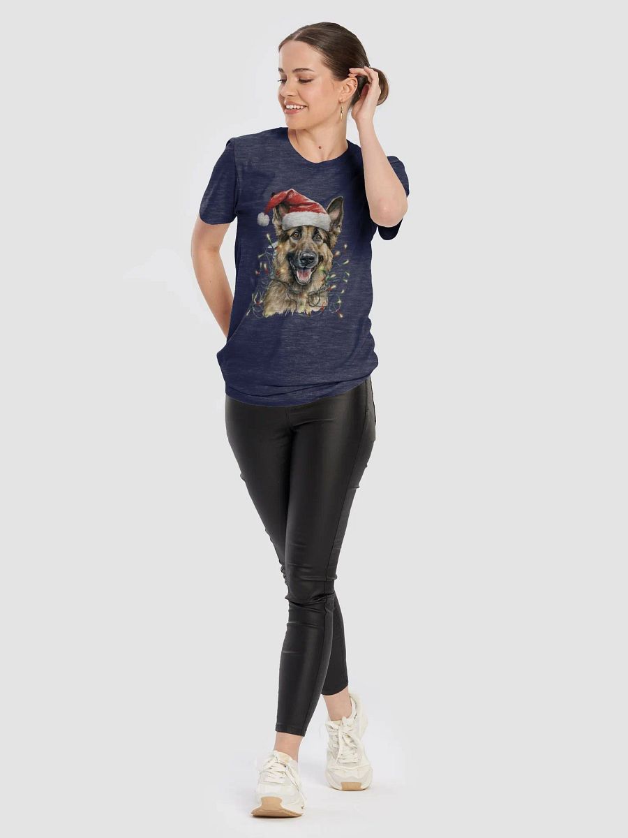 "German Shepherd Christmas" t-shirt product image (5)