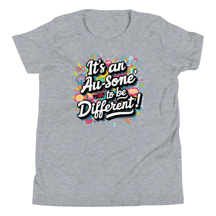 It's An Awe-some Day To Be Different Unisex Youth T-shirt product image (1)