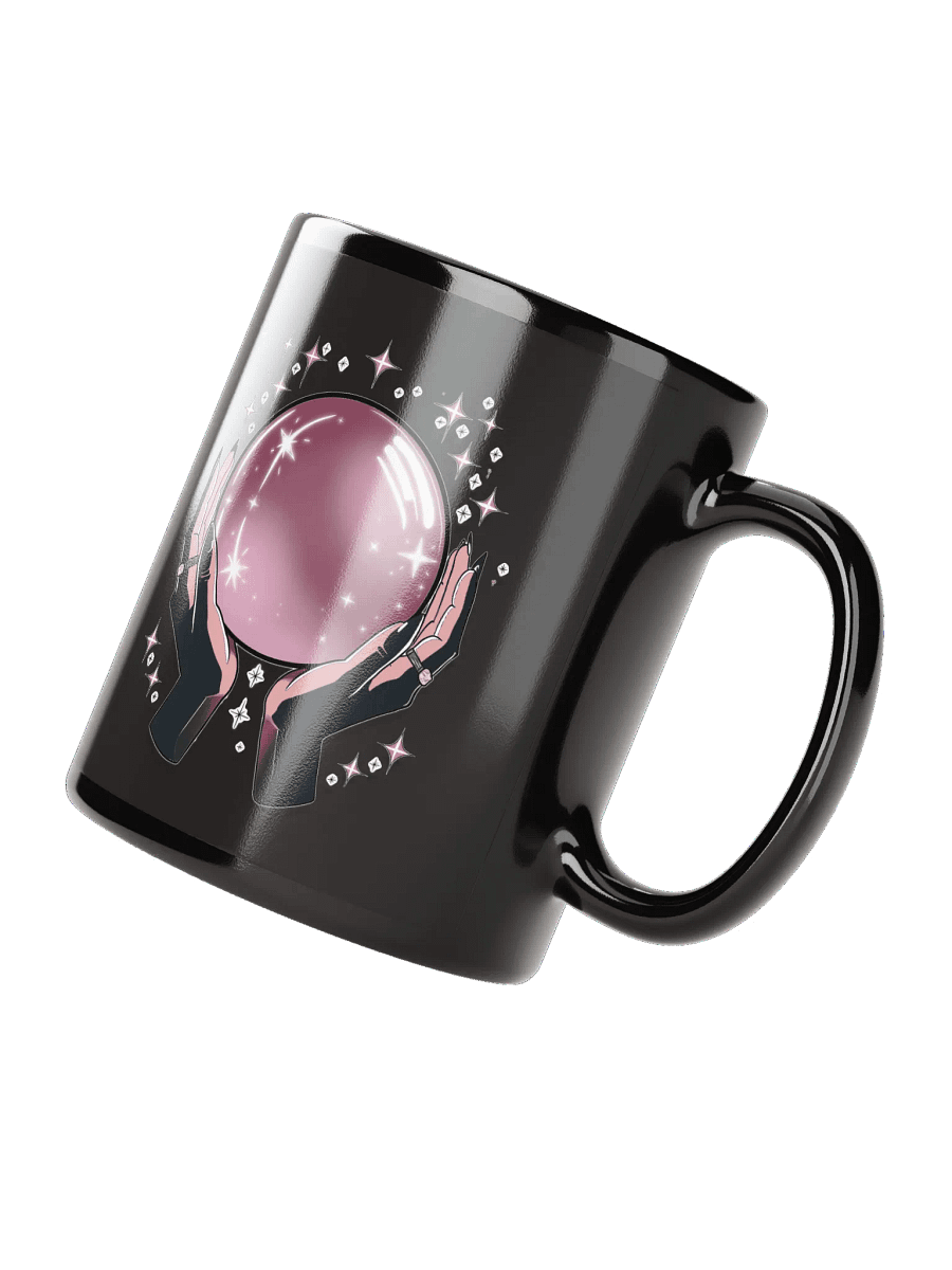 Crystal Visions Black Ceramic Mug - CLASSIC product image (2)