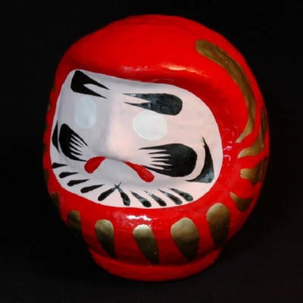 3.5 Inch Daruma Tumbler - Japan Zen Buddhist Bodhidarma product image (1)