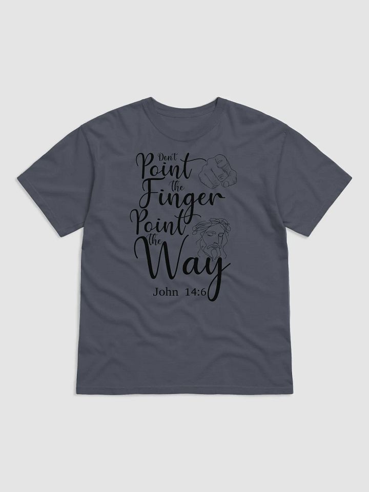 Lead the Way" Black Text Tee - Comfort Colors Heavyweight Crewneck product image (9)