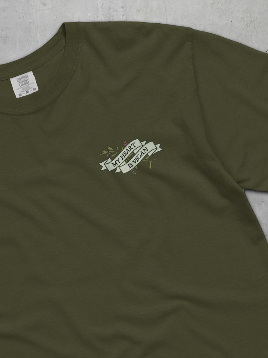 My Heart Is Vegan Tee product image (16)