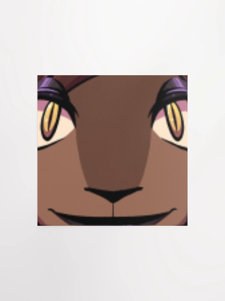 Art Print 12x12" - Van Emote Zoom Meme product image (2)