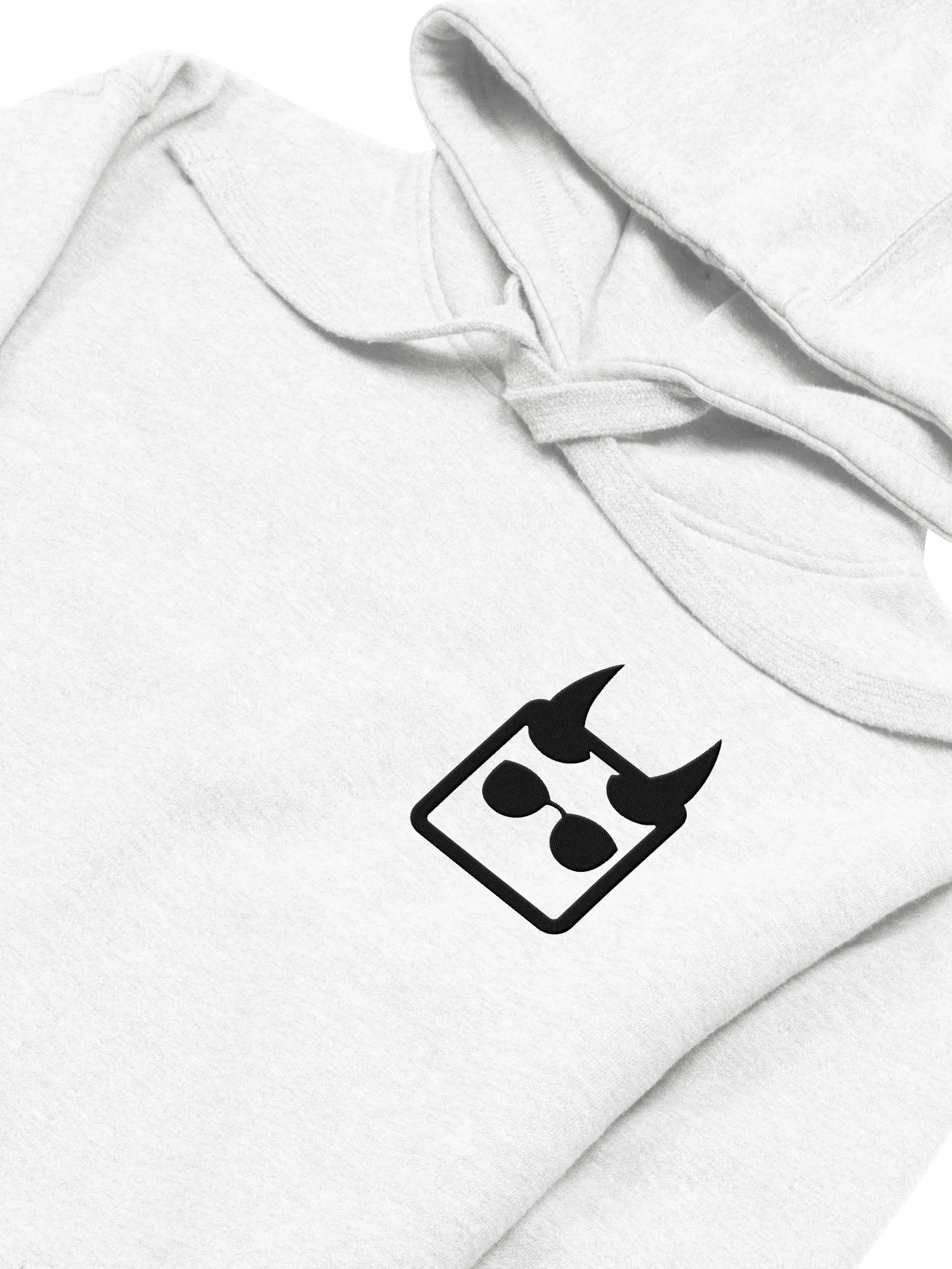 Minimalist Logo Hoodie (Black) Embroidered product image (31)