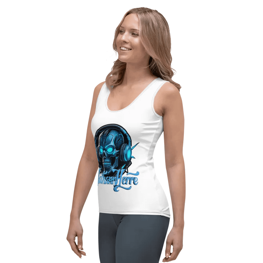 Neon Skull Beats Women's Tank Top product image (3)