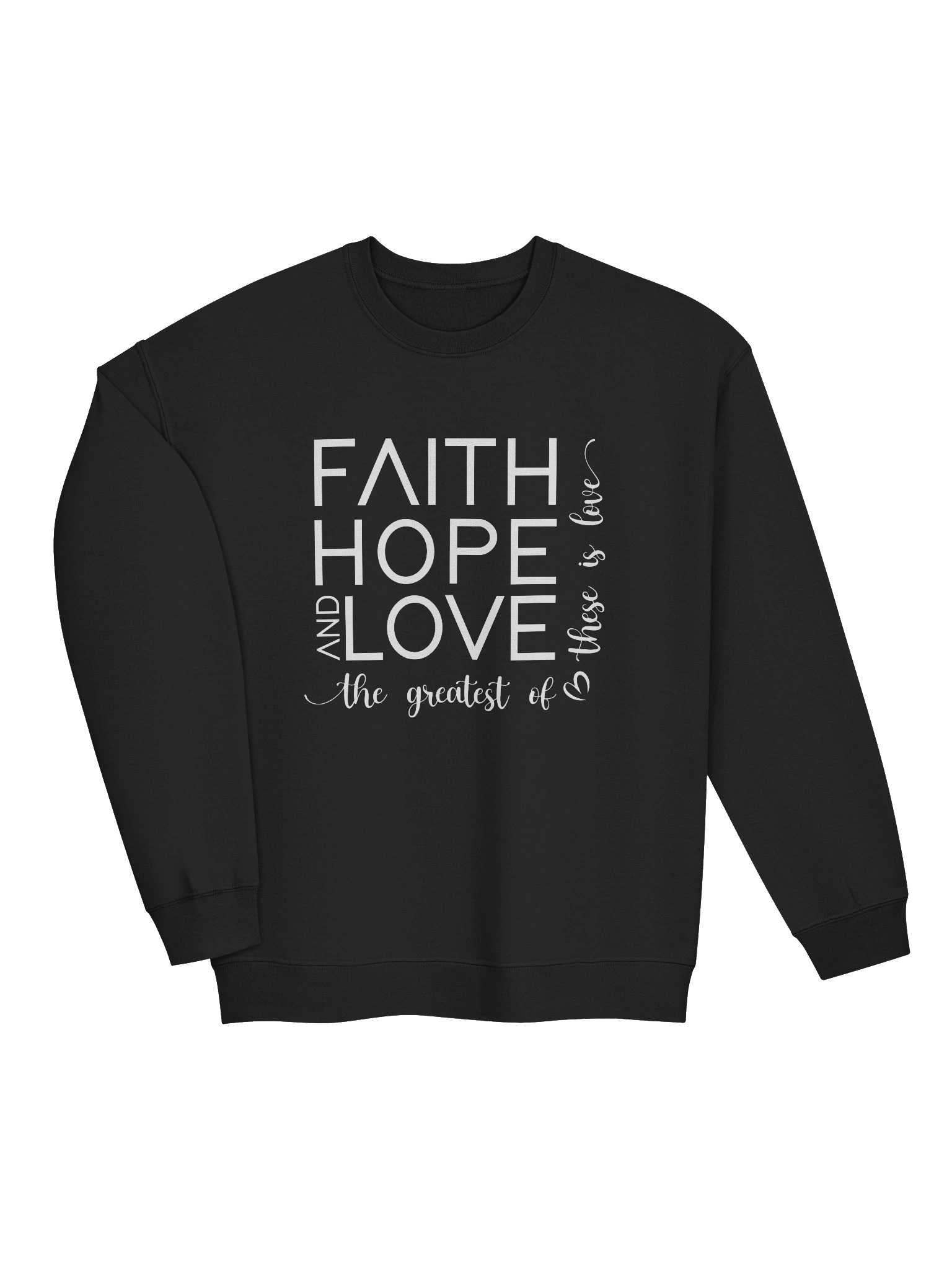 Faith, Hope & Love Crewneck Sweatshirt product image (25)