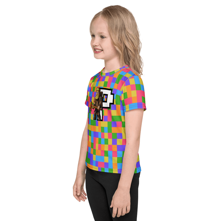 Patient PixelZ Kids T-Shirt (Pixel Rainbow) product image (3)