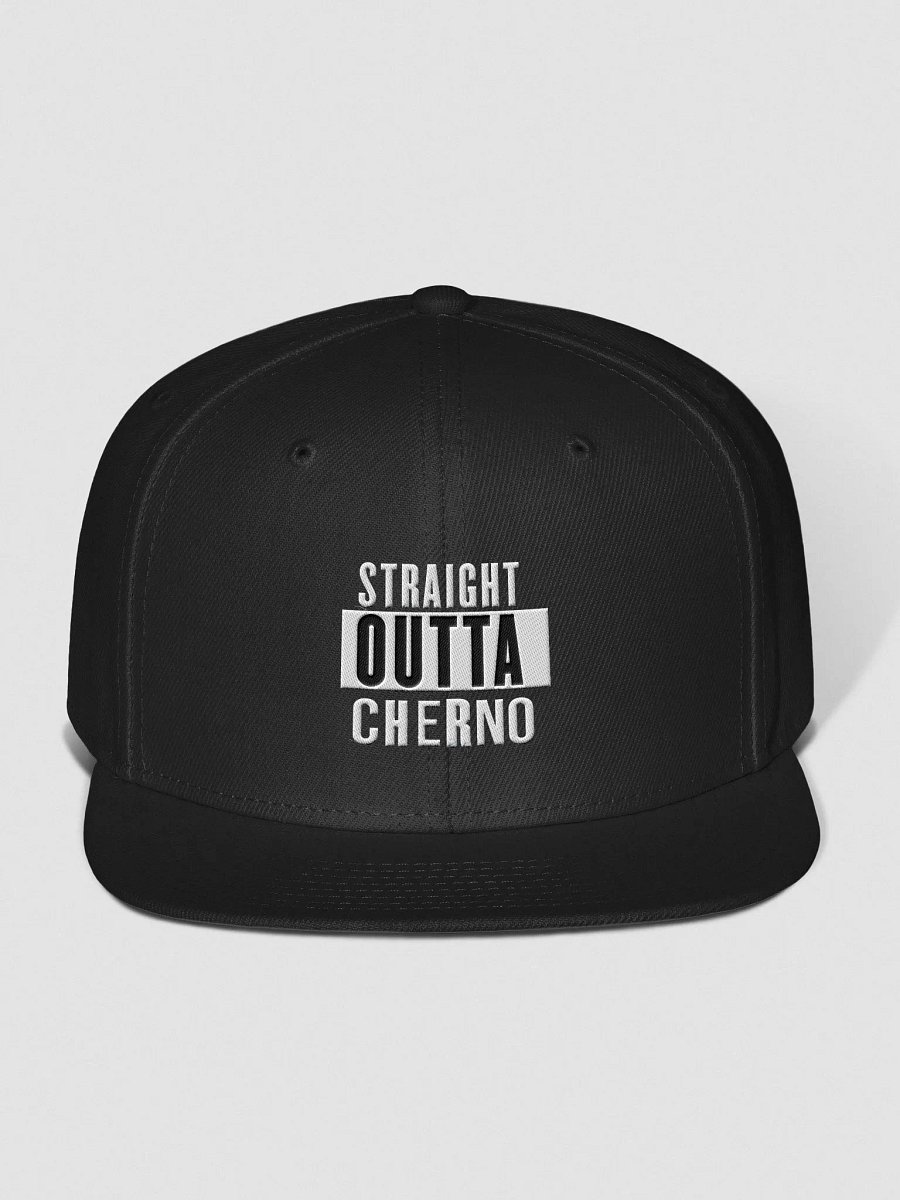 Straight Outta Cherno Snapback Cap product image (1)