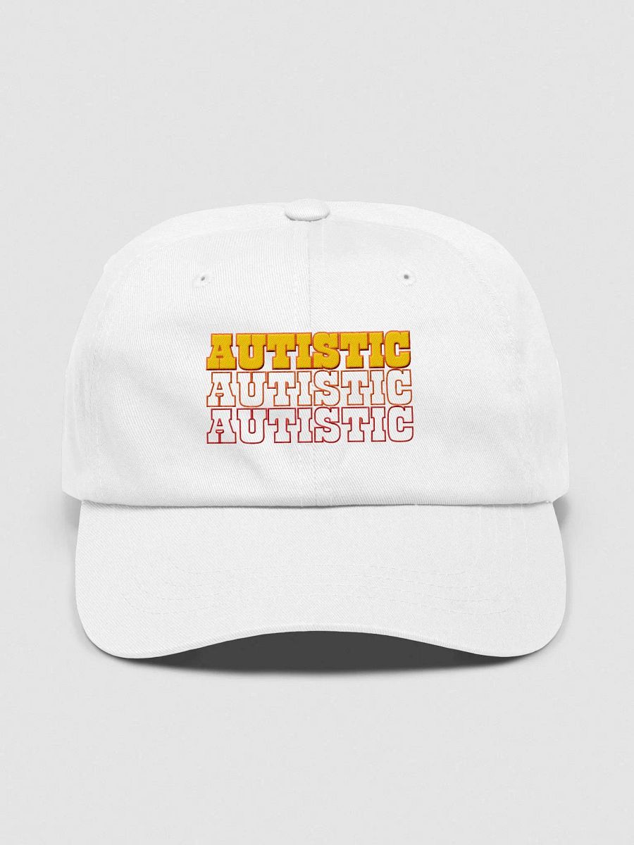 AUTISTIC classic dad hat product image (74)