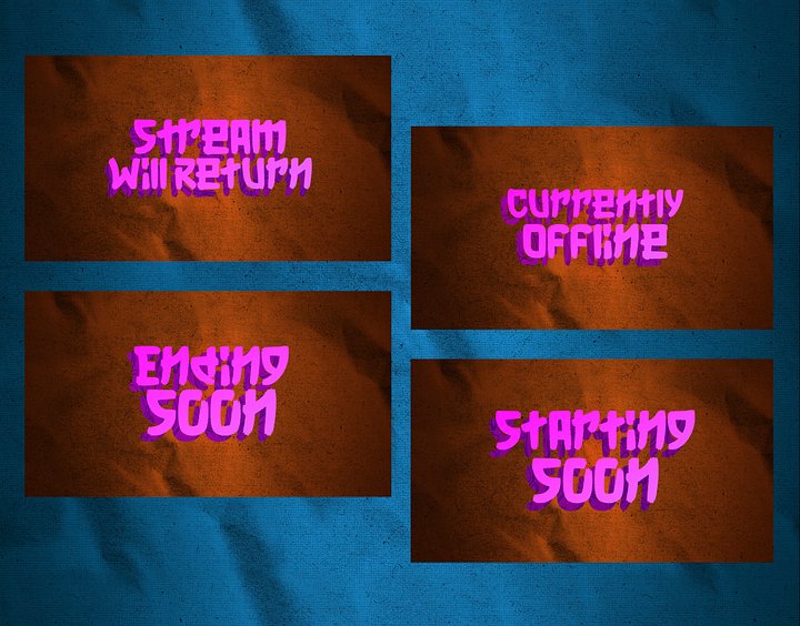 Orange paper overlay pack product image (1)
