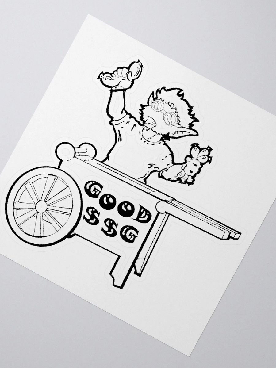 Gnomey's Good Sausages (Black) - Kiss Cut Stickers product image (2)