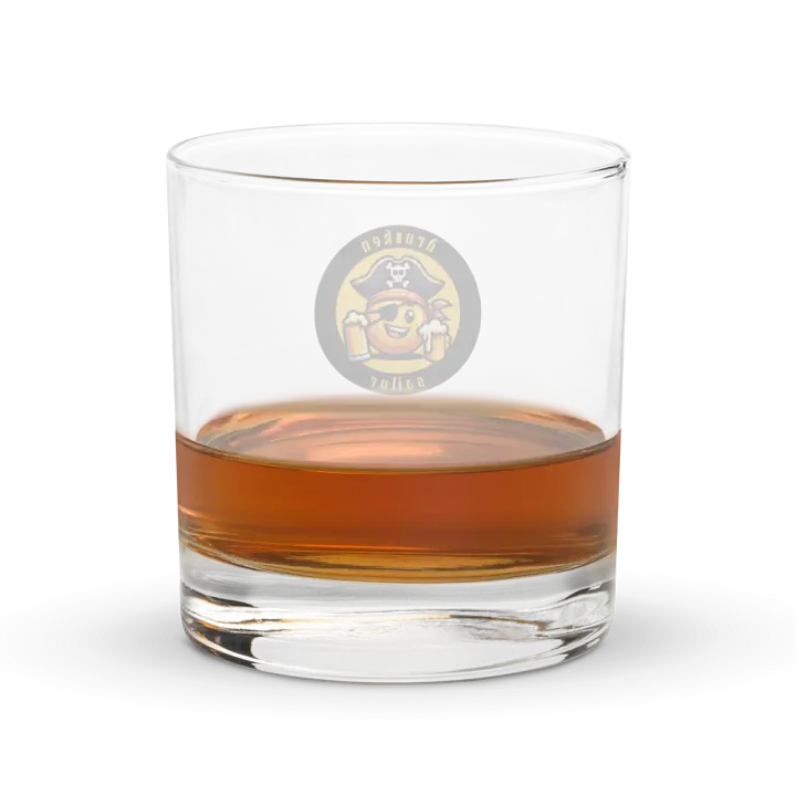 Drunken Sailor Rock Glass product image (2)
