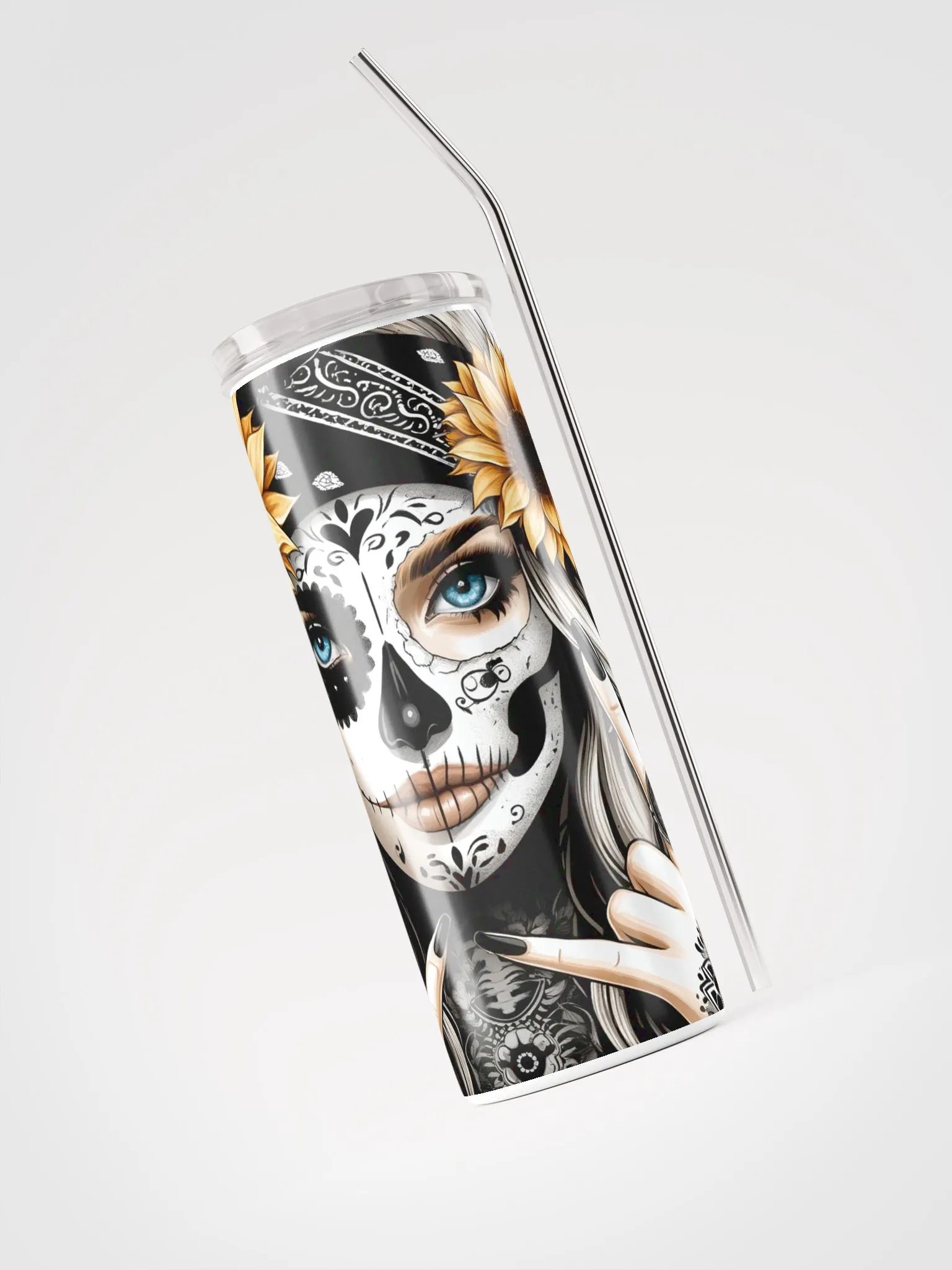 Day of the Dead Stainless Steel Tumbler product image (3)