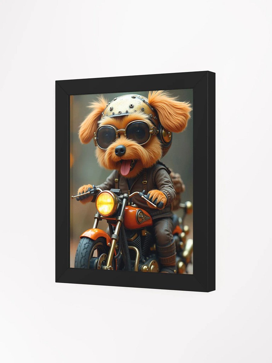 Rider Pup Framed Matte Poster product image (3)