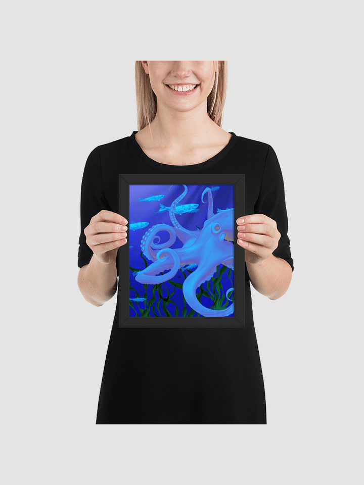 Octopus framed poster product image (2)