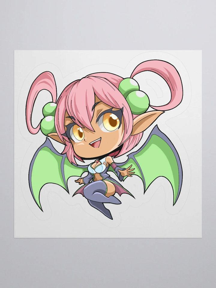 Chibi Angel Kiss Cut Stickers product image (4)