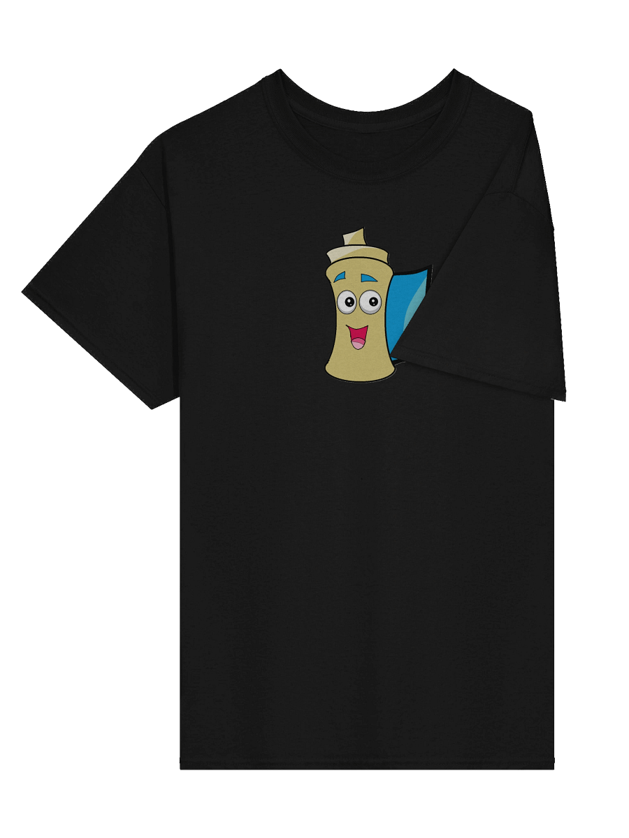 Cheerful Ice Skater Cartoon T-Shirt product image (25)