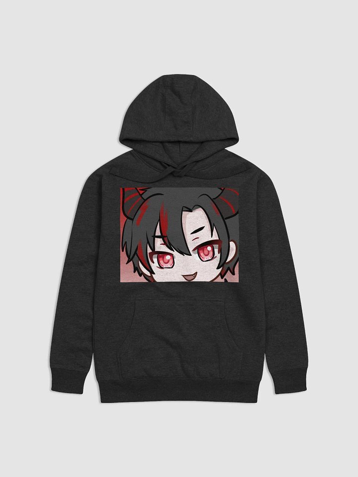 Crimson Anime Smile Hoodie product image (1)