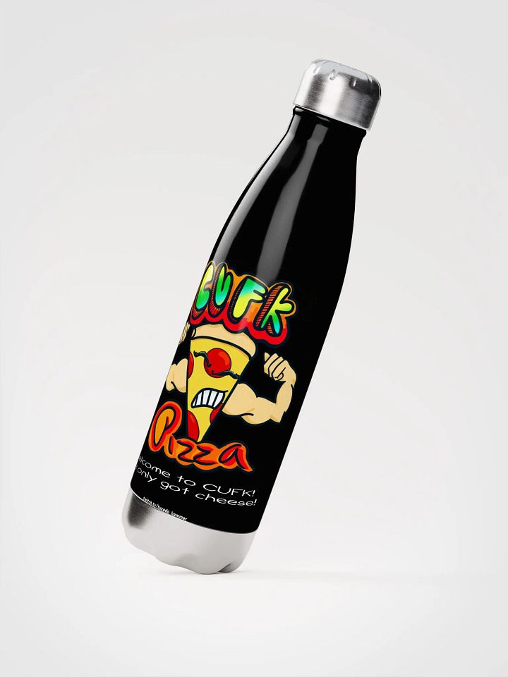 CUFK Pizza Stainless Steel Water Bottle product image (2)