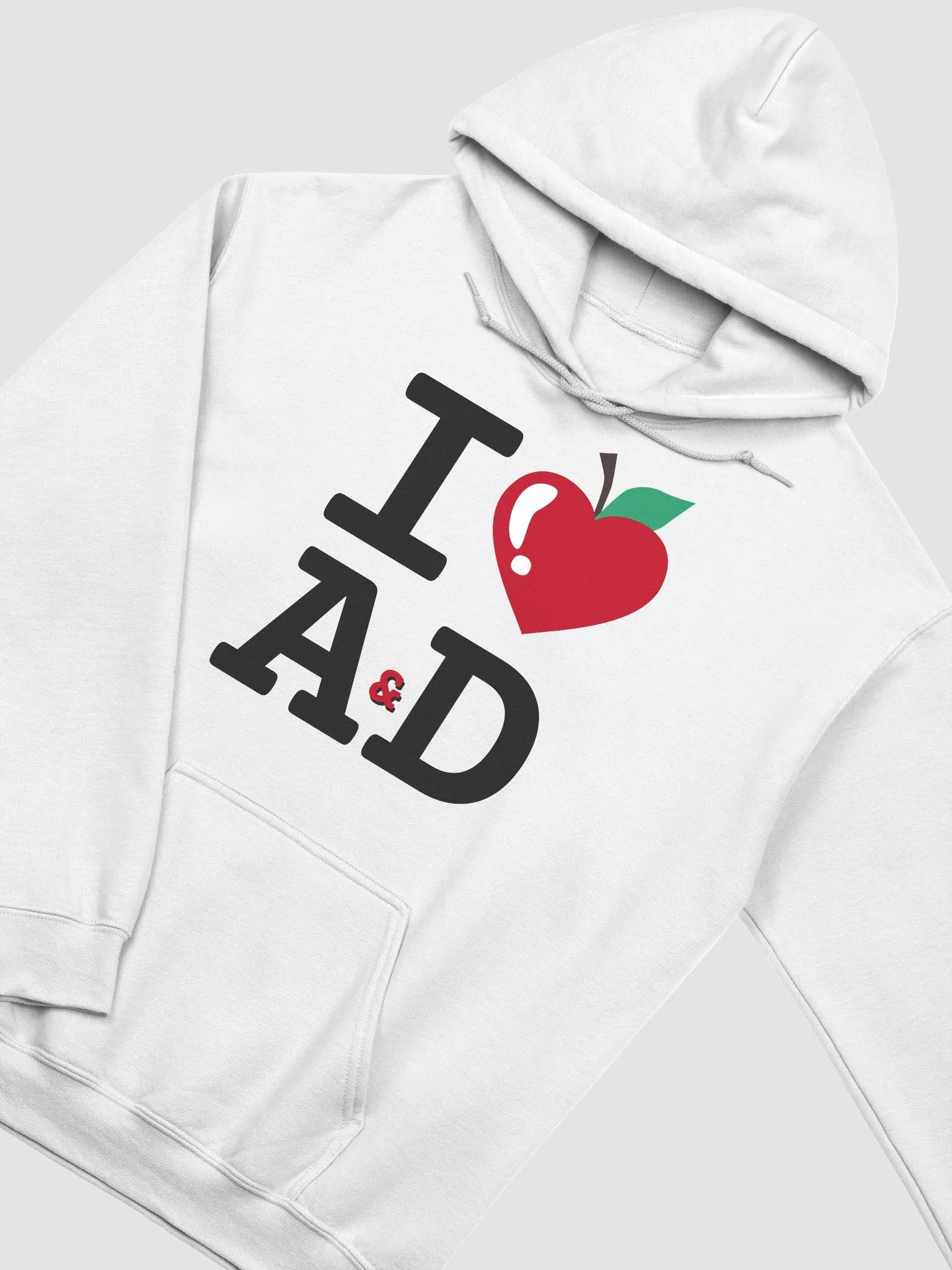 I Heart AD - Hoodie - White (Plus More Colors) product image (28)