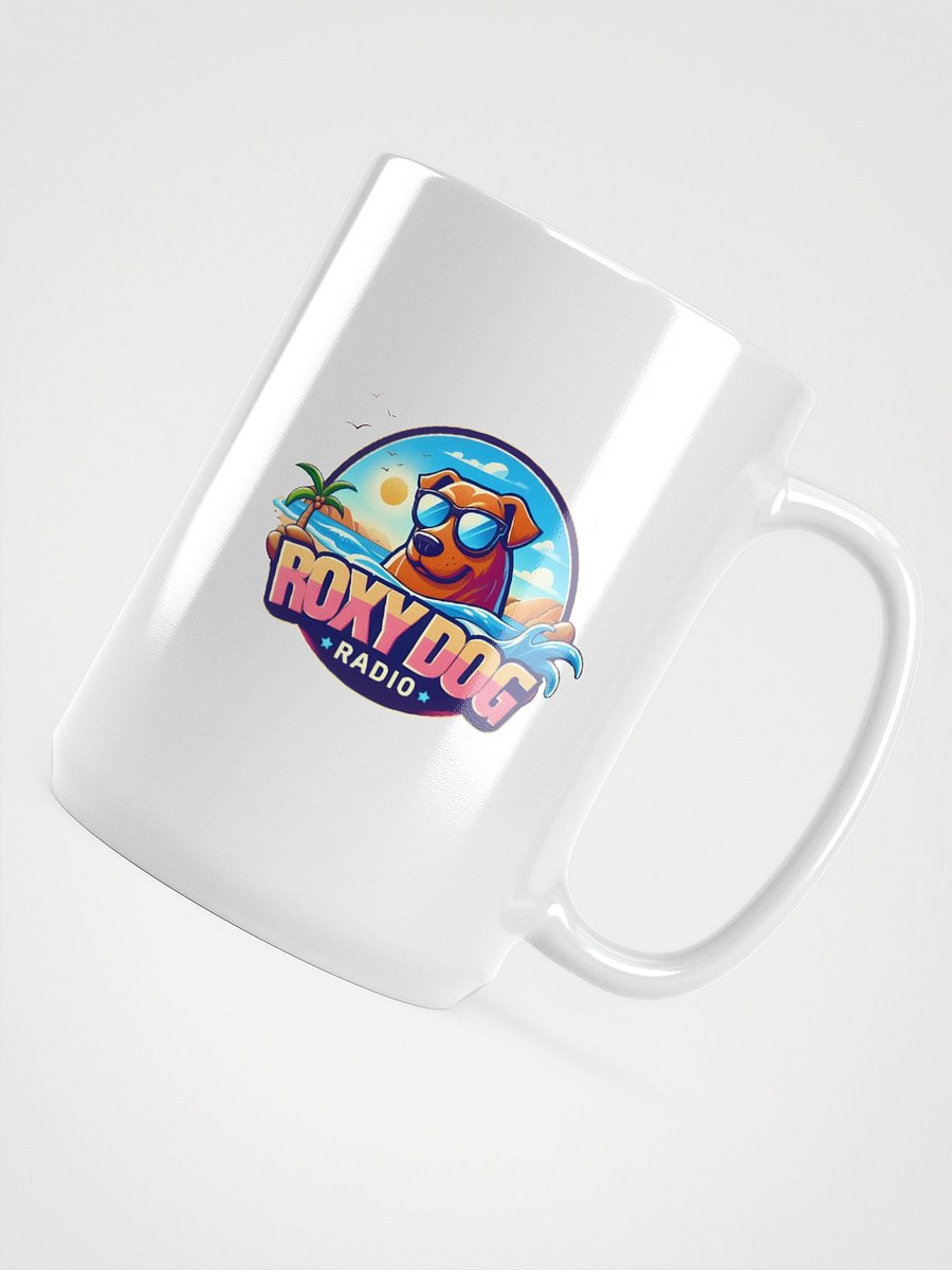 Roxy Dog Radio Cool Dog on The Beach Mug product image (4)