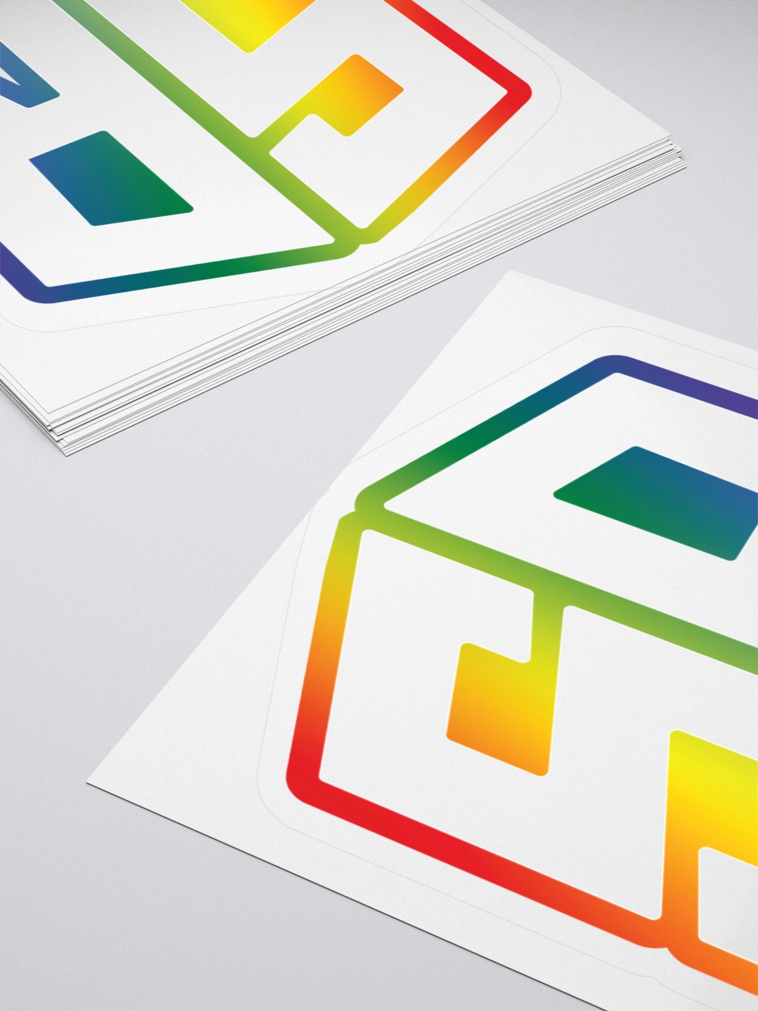 Rainbow Logo Sticker product image (10)