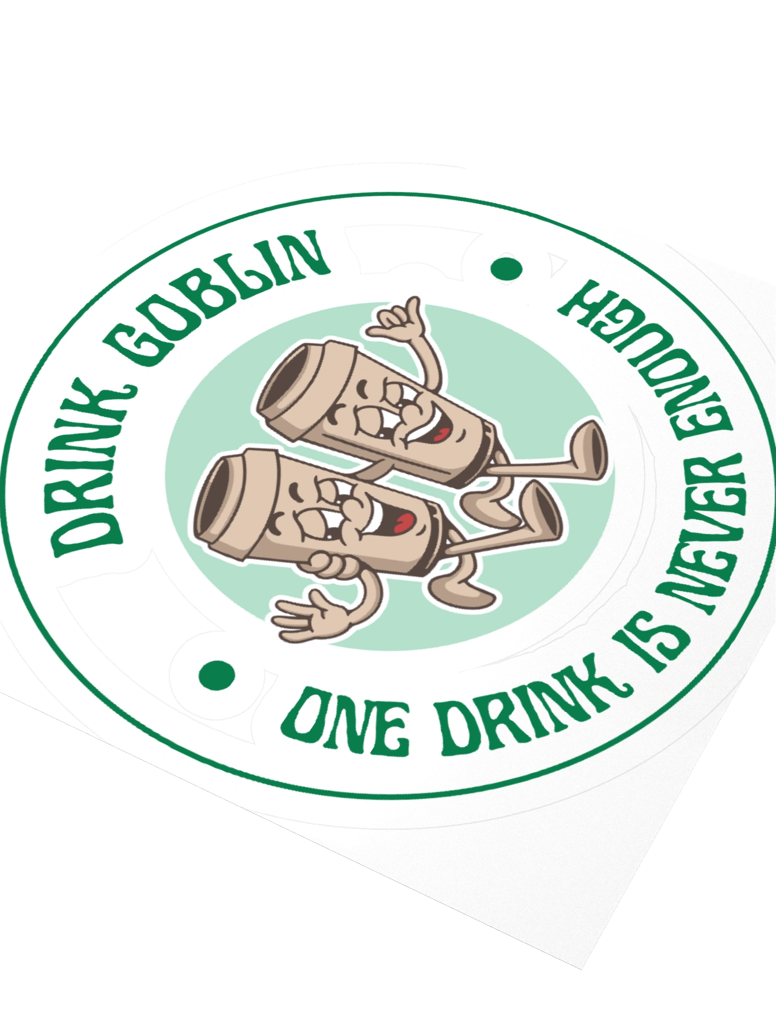 Drink Goblin Kiss Cut Sticker product image (9)