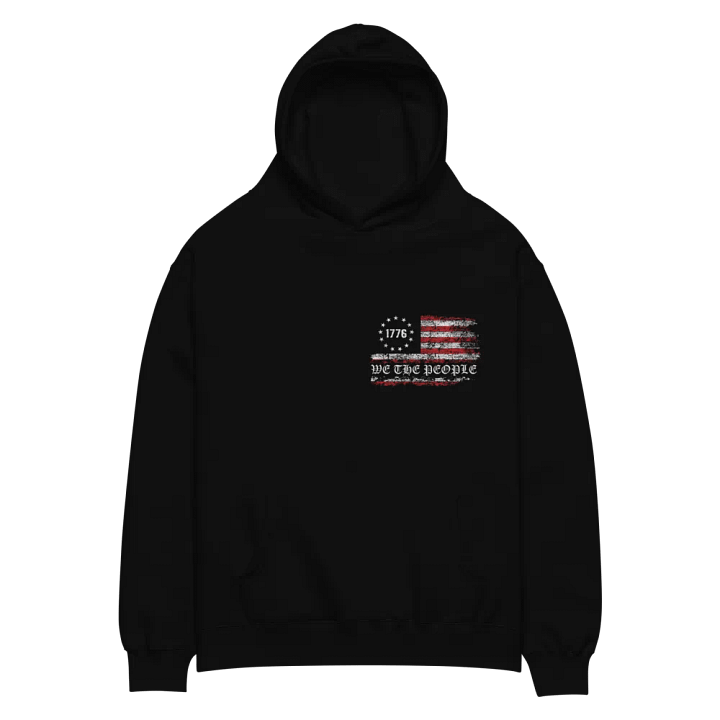 1776 Flag Oversized Hoodie product image (2)