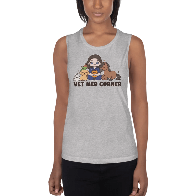 Vet Med Corner Flowy Women's Tank