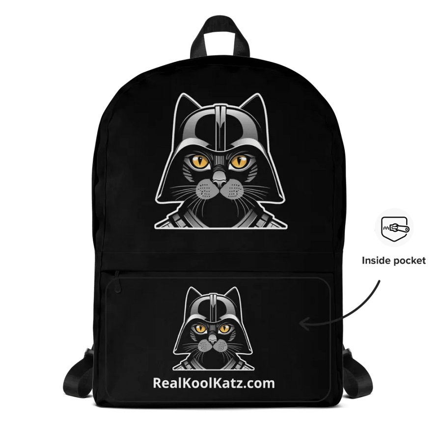 Cat Vader Laptop Backpack product image (9)