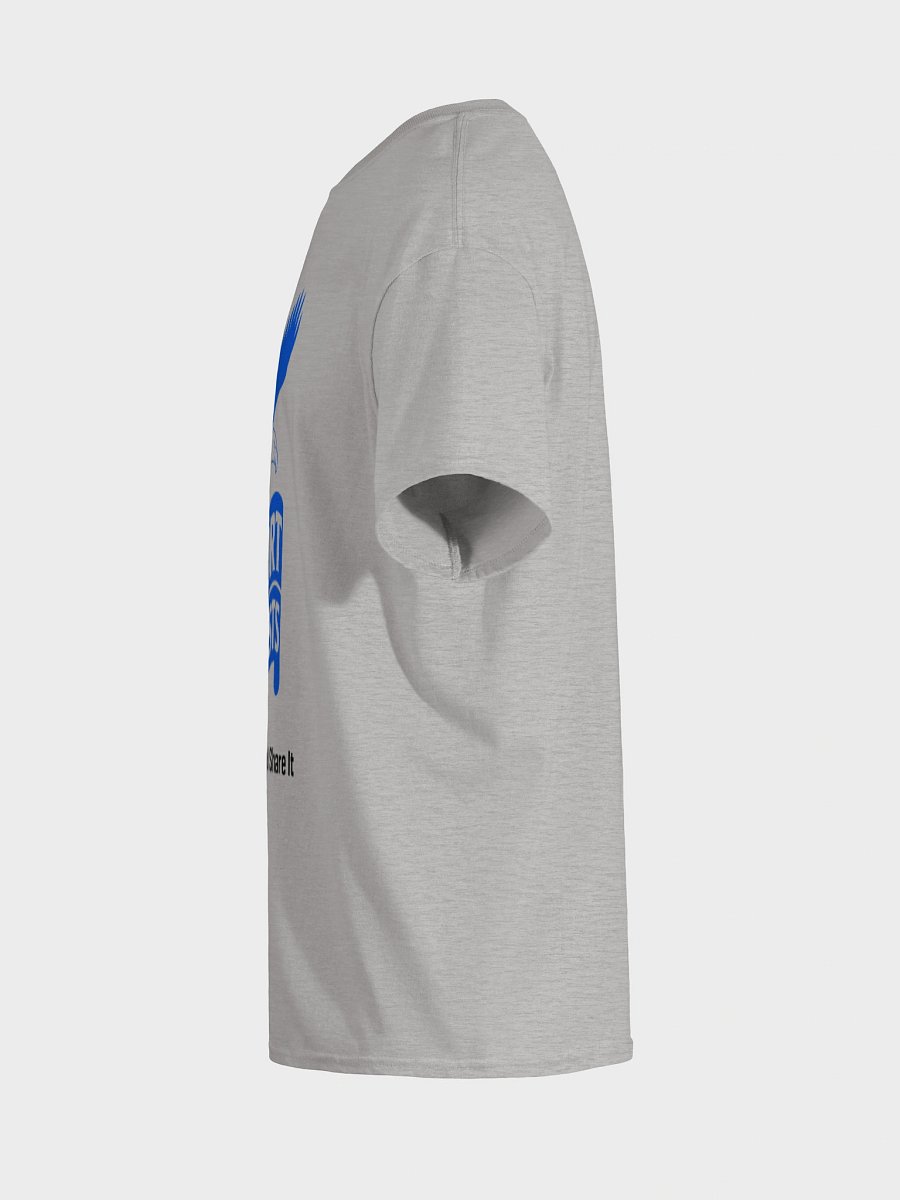 Deport The Socialists Bold Statement Tee (A) - Blue & Black Ink product image (7)