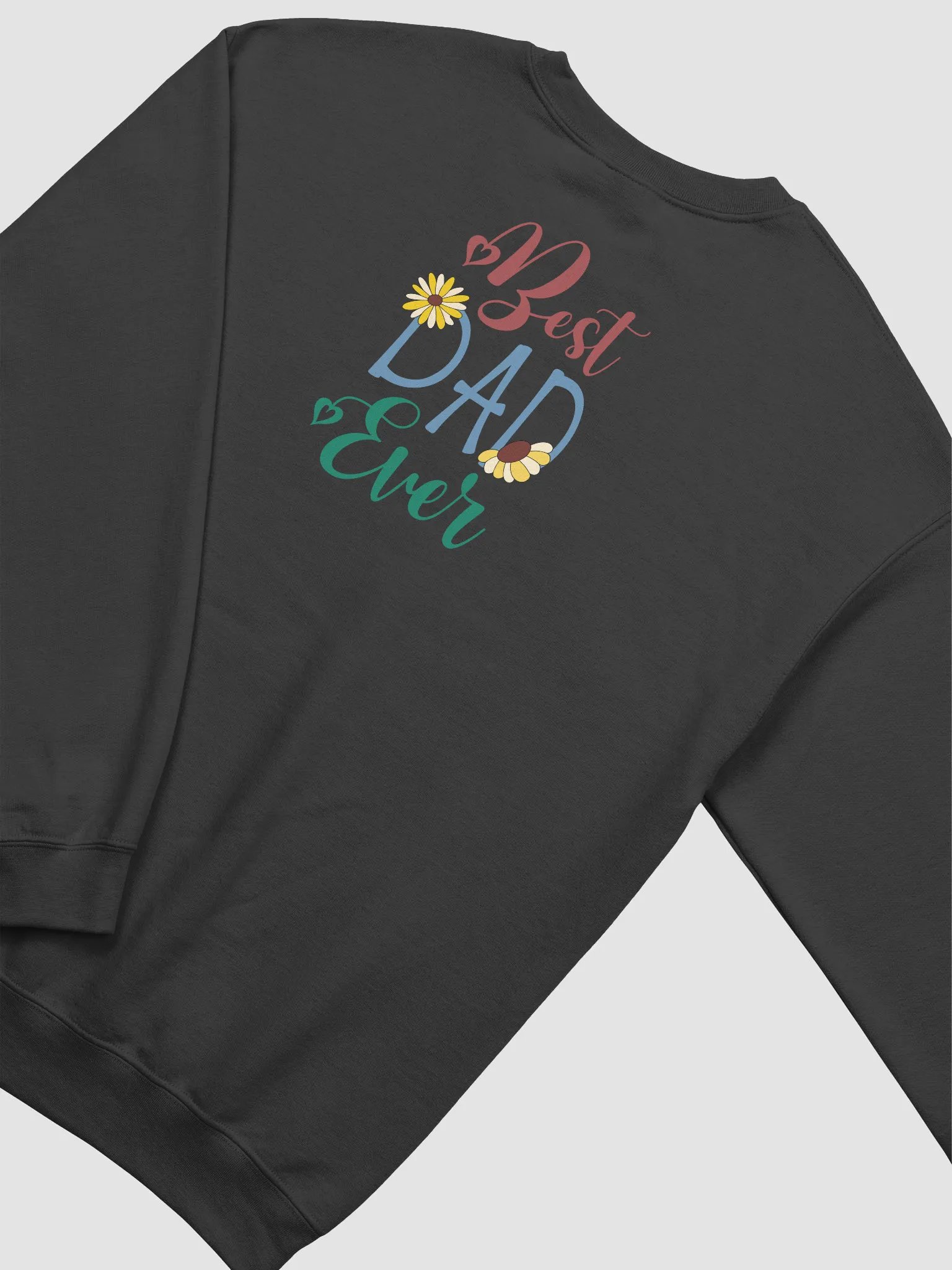 Colorful Super Hero Dad Crewneck product image (4)