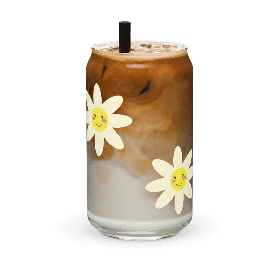 Dilly Daisy Glass Cup product image (42)