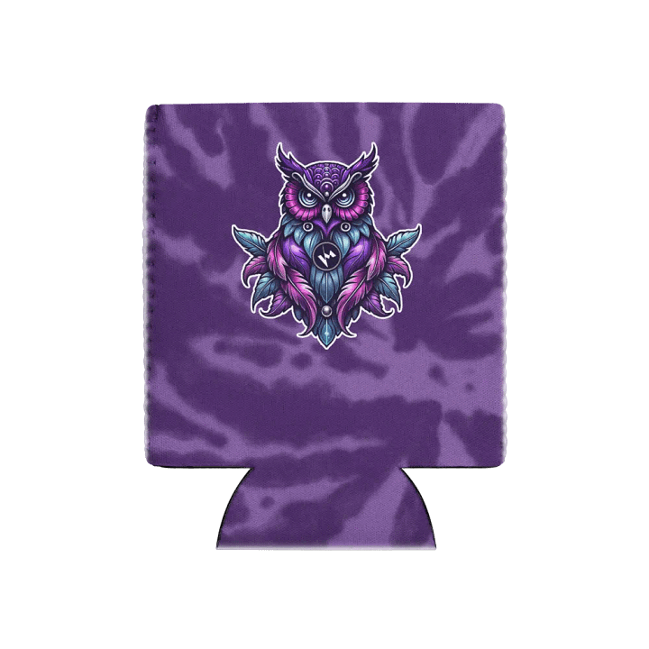 TVM Mystical Owl Can Koozie product image (1)