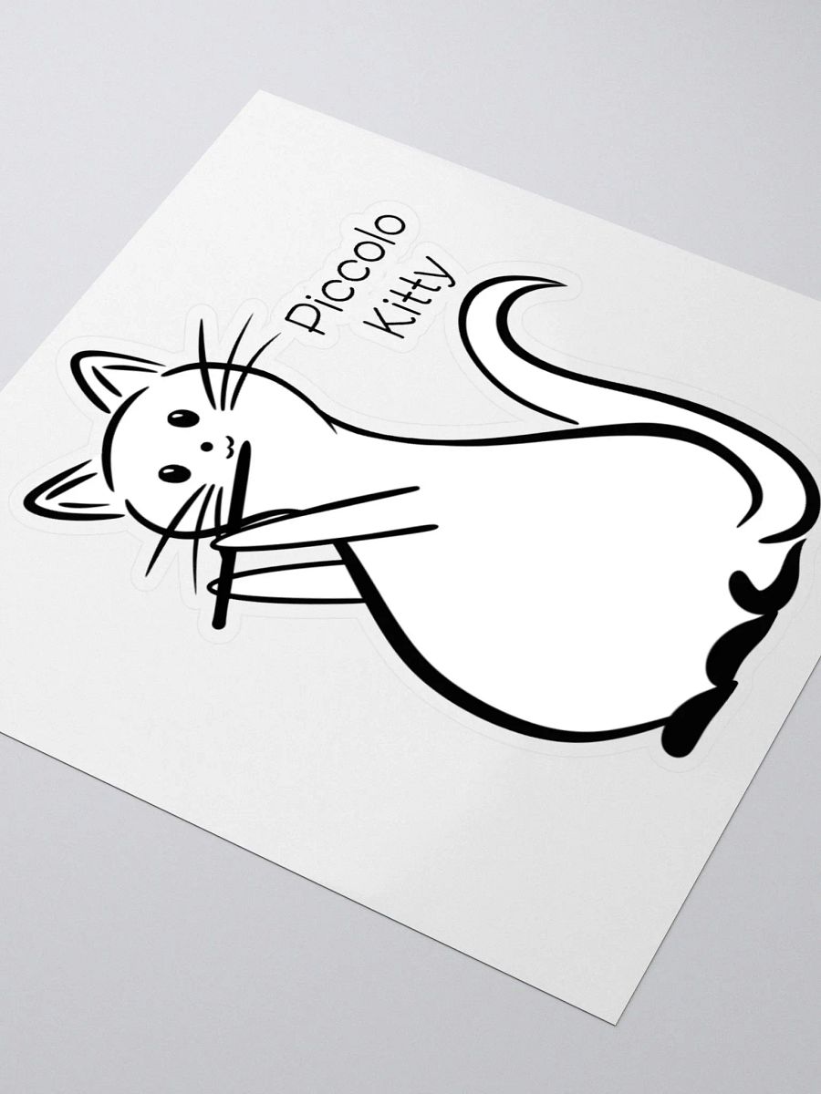 Whimsical Kiss Cut Piccolo Kitty Sticker product image (3)