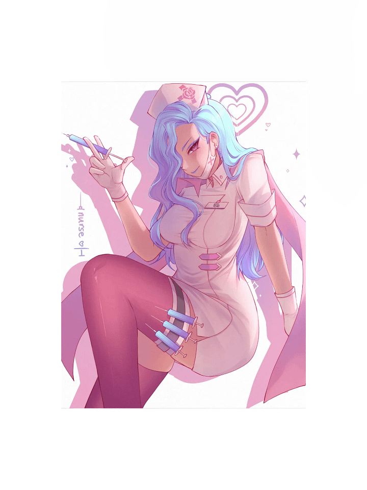 (12" x 18") Nurse Estelle Print product image (1)